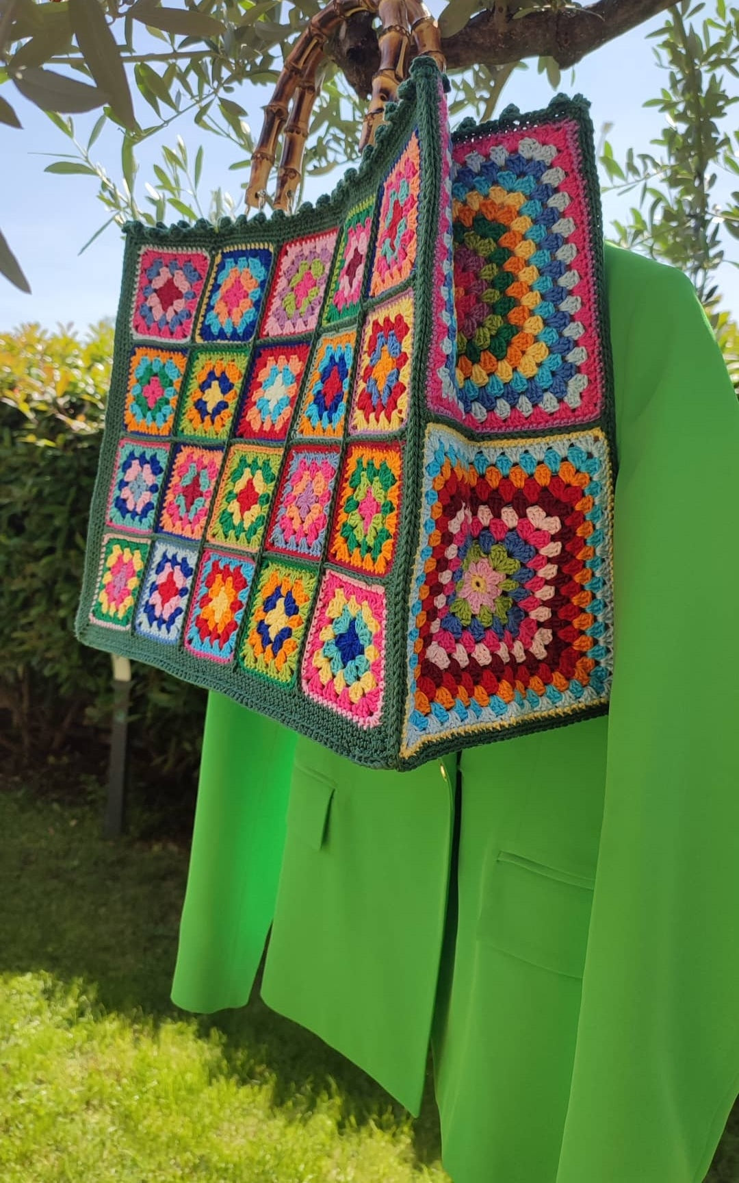Borsa Granny Square