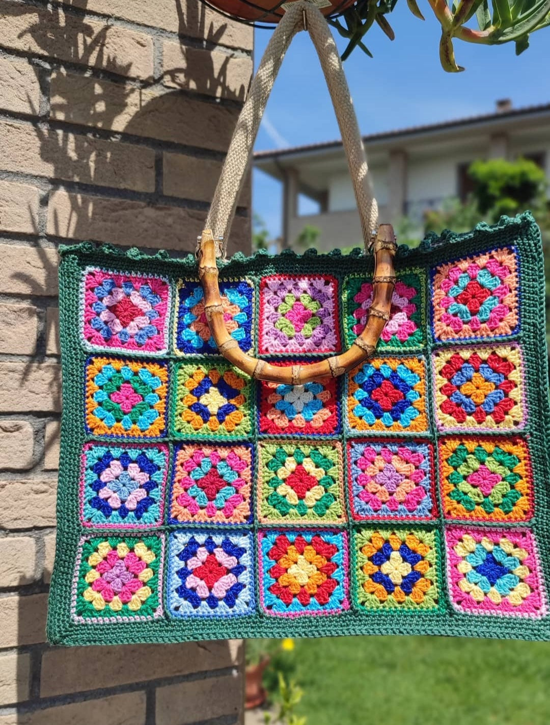 Borsa Granny Square