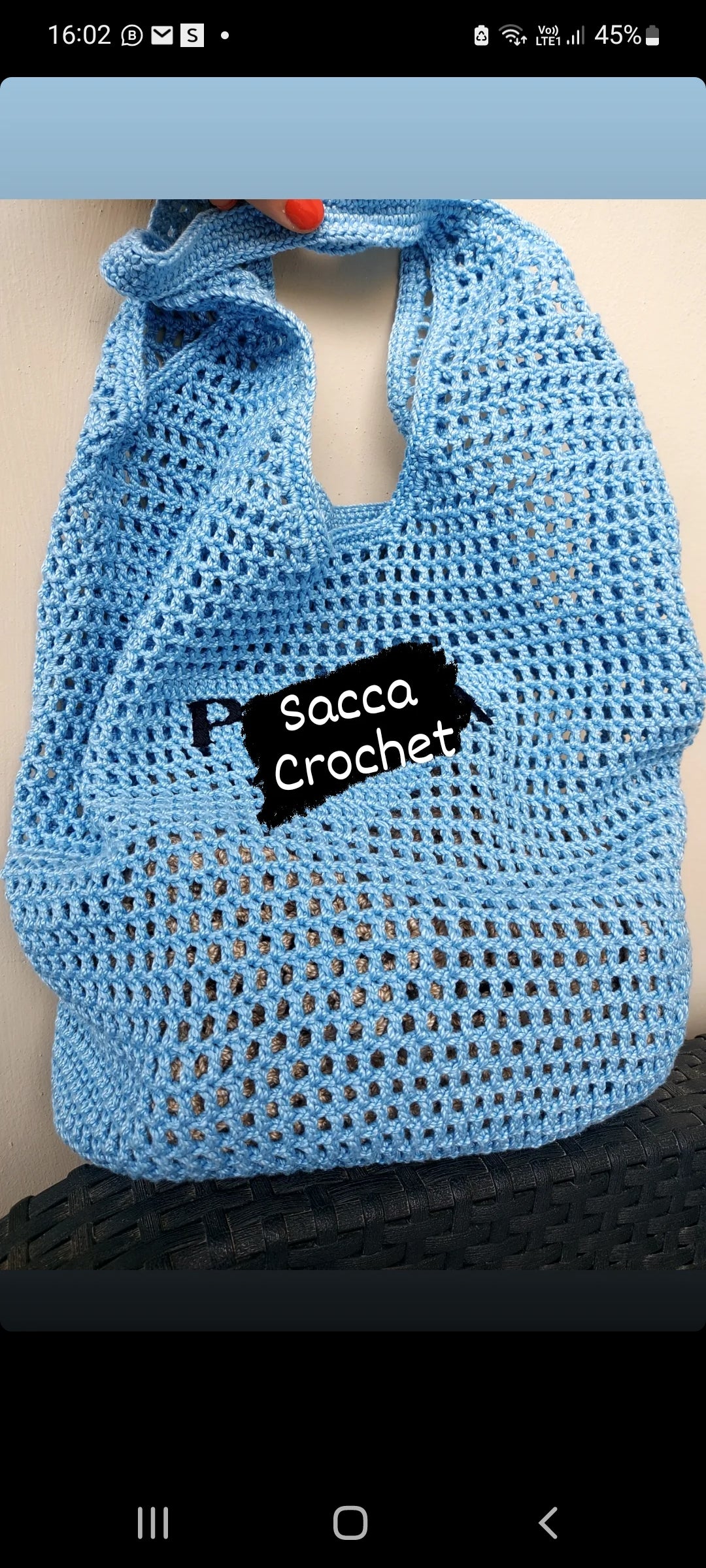 SACCA AD UNCINETTO
