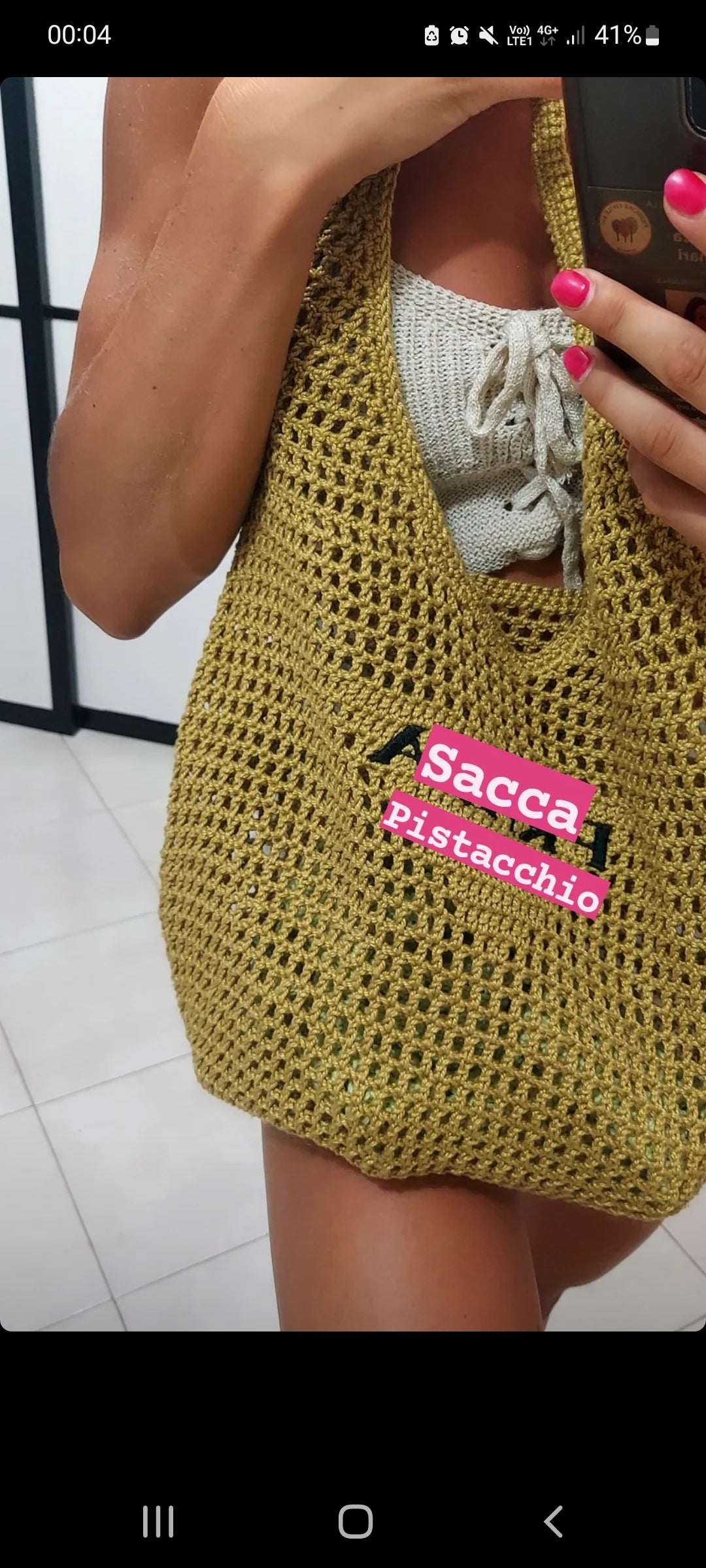 SACCA AD UNCINETTO