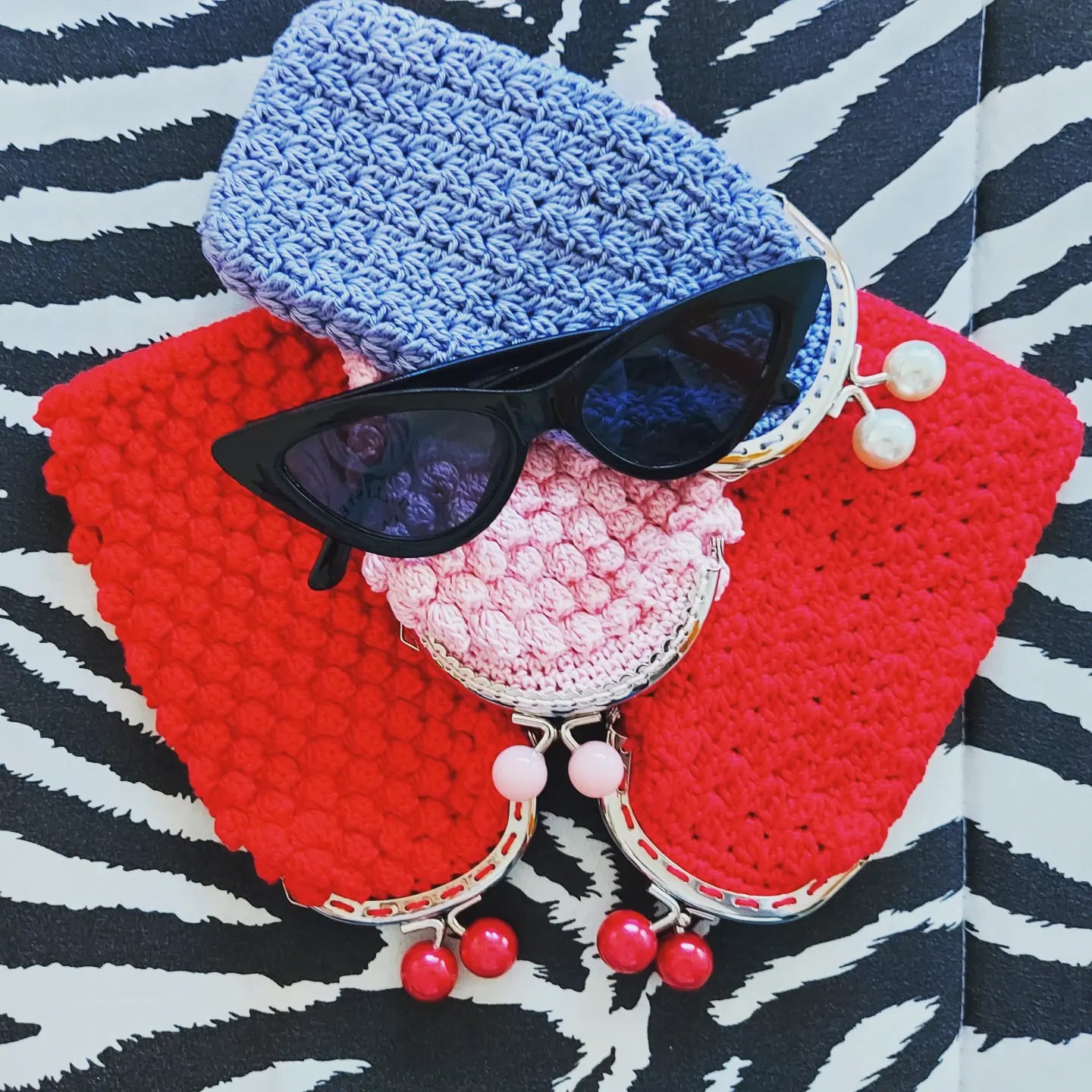 Custodia Portaocchiali Crochet👓