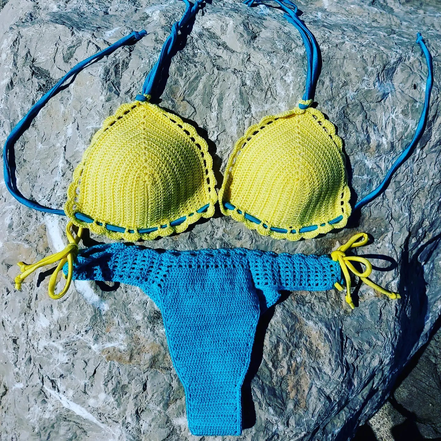 Bikiny Tiffany and Yellow🍋👙