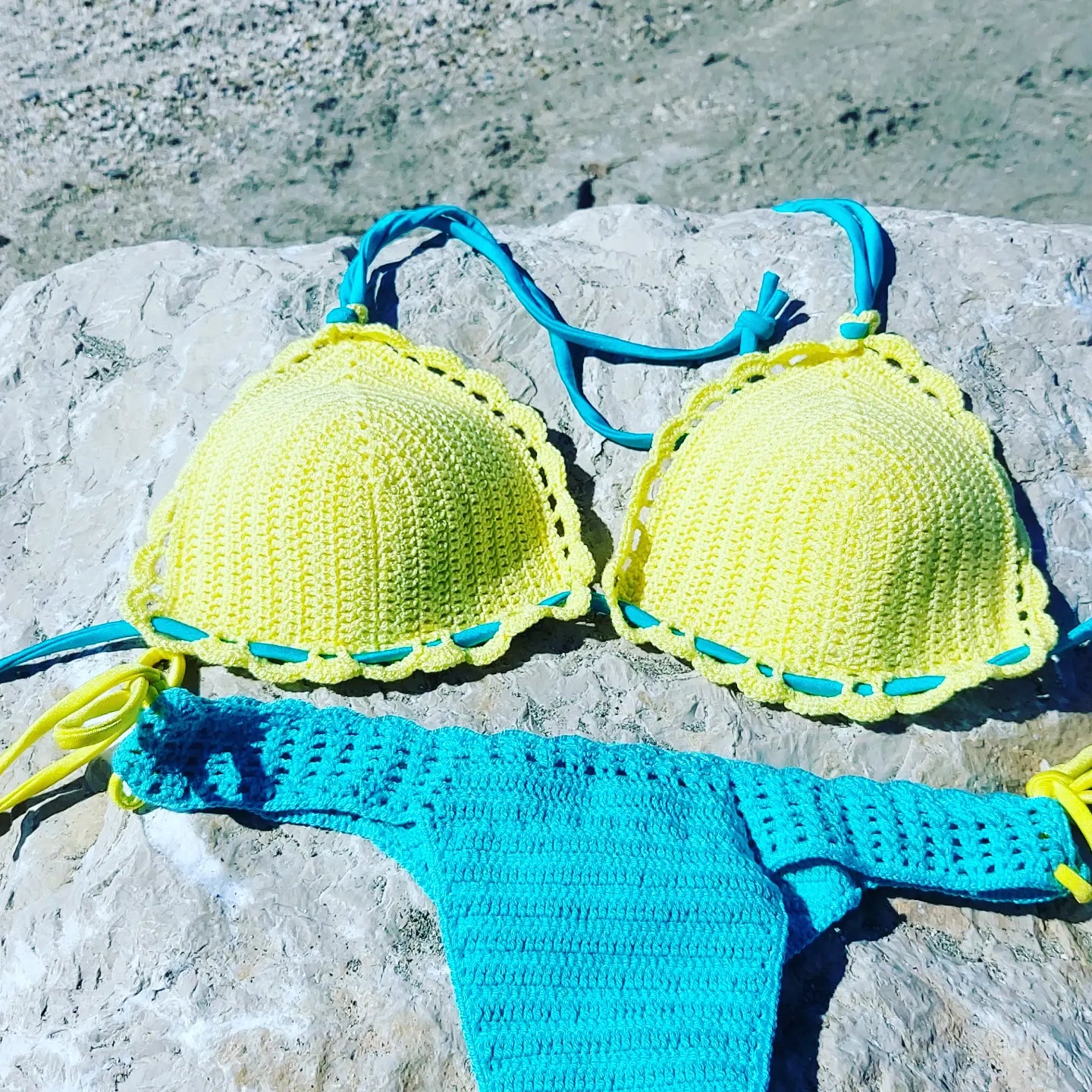 Bikiny Tiffany and Yellow🍋👙