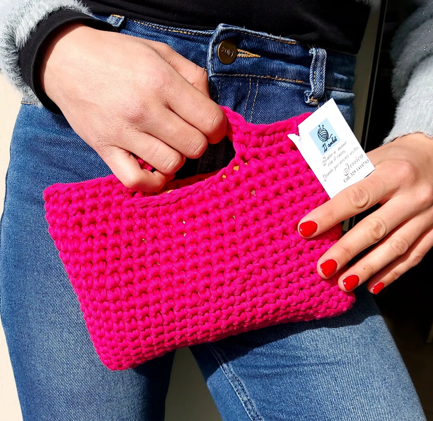Handmade crochet Bag