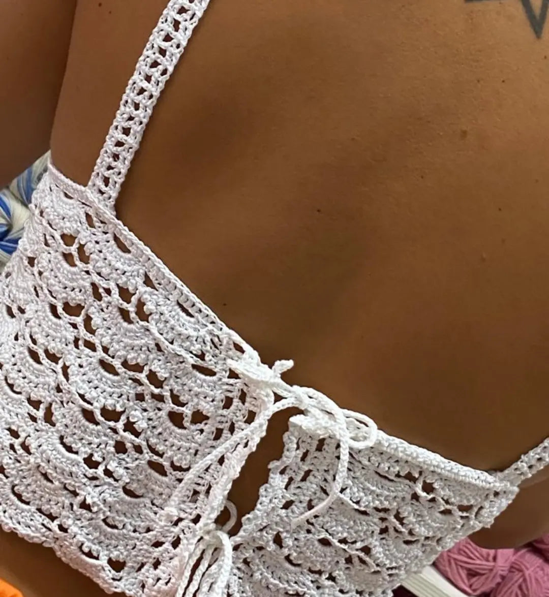 Top ad uncinetto🪡🧶