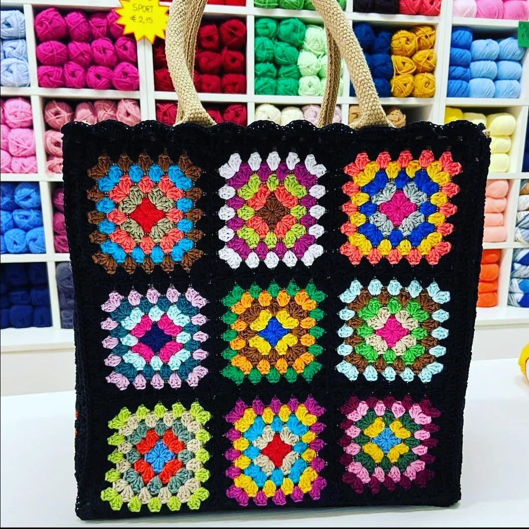 Borsa Granny Square