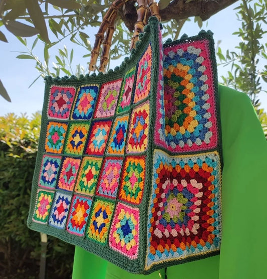 Borsa Granny Square