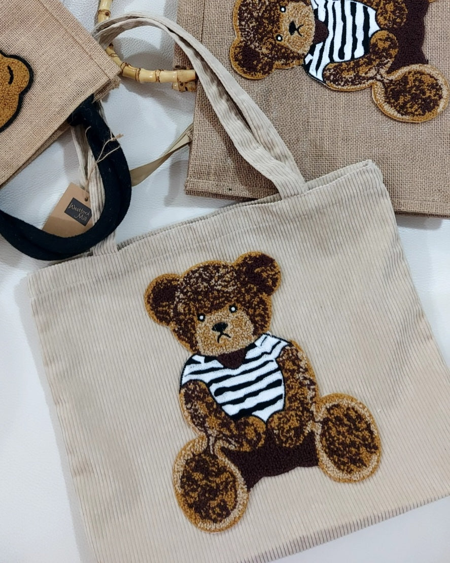 Bag teddy in velluto