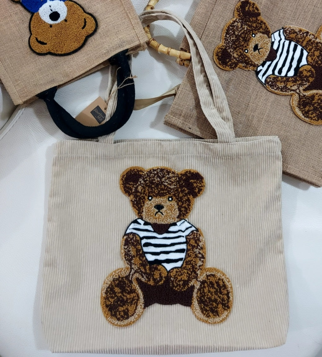 Bag teddy in velluto