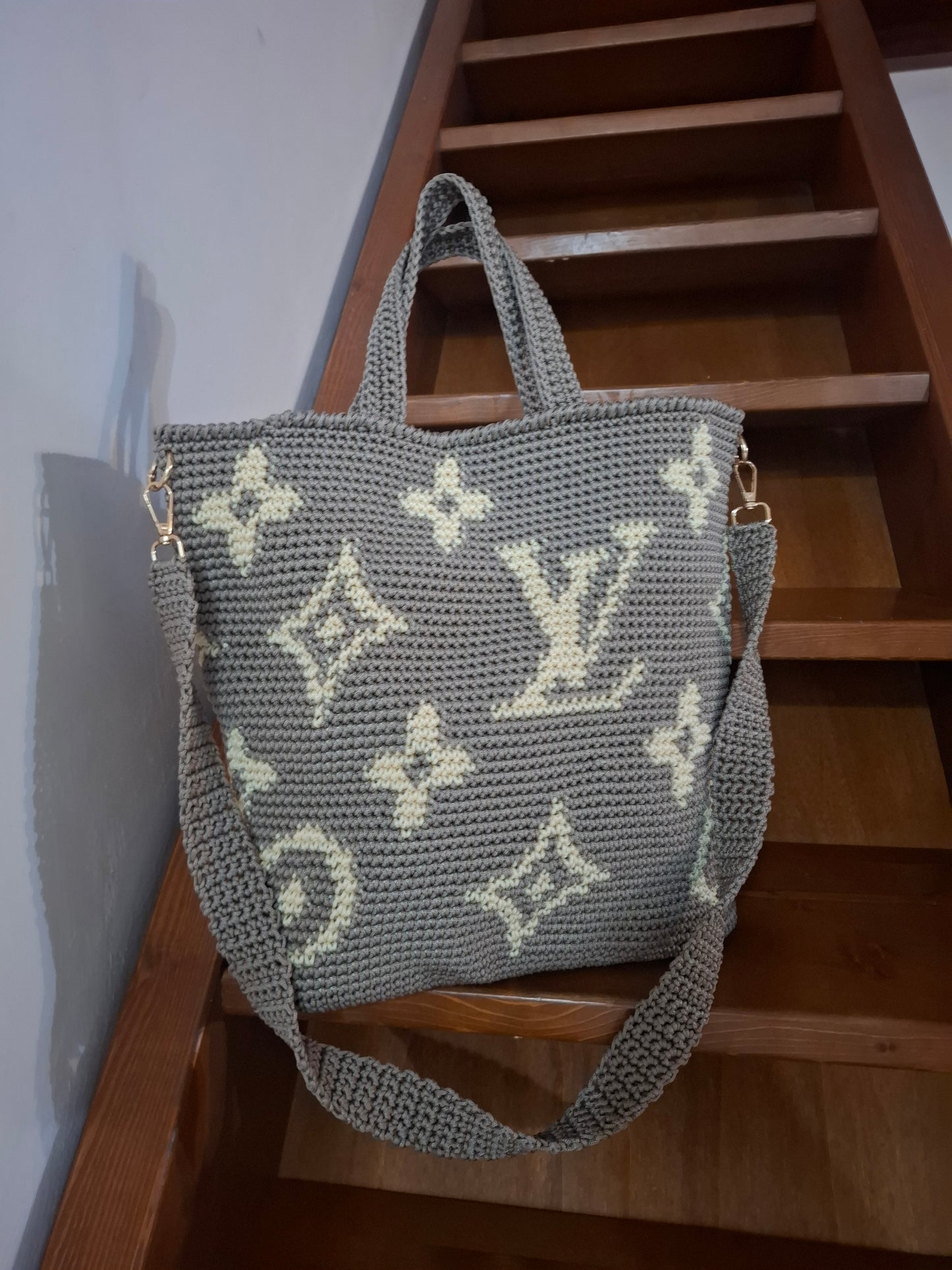 Bag Shopping LV con tracolla