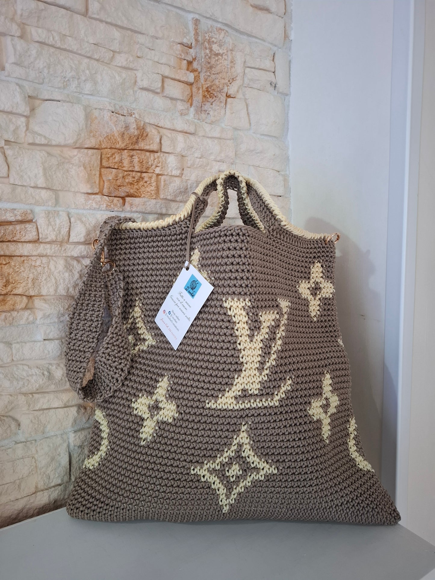 Bag Shopping LV con tracolla