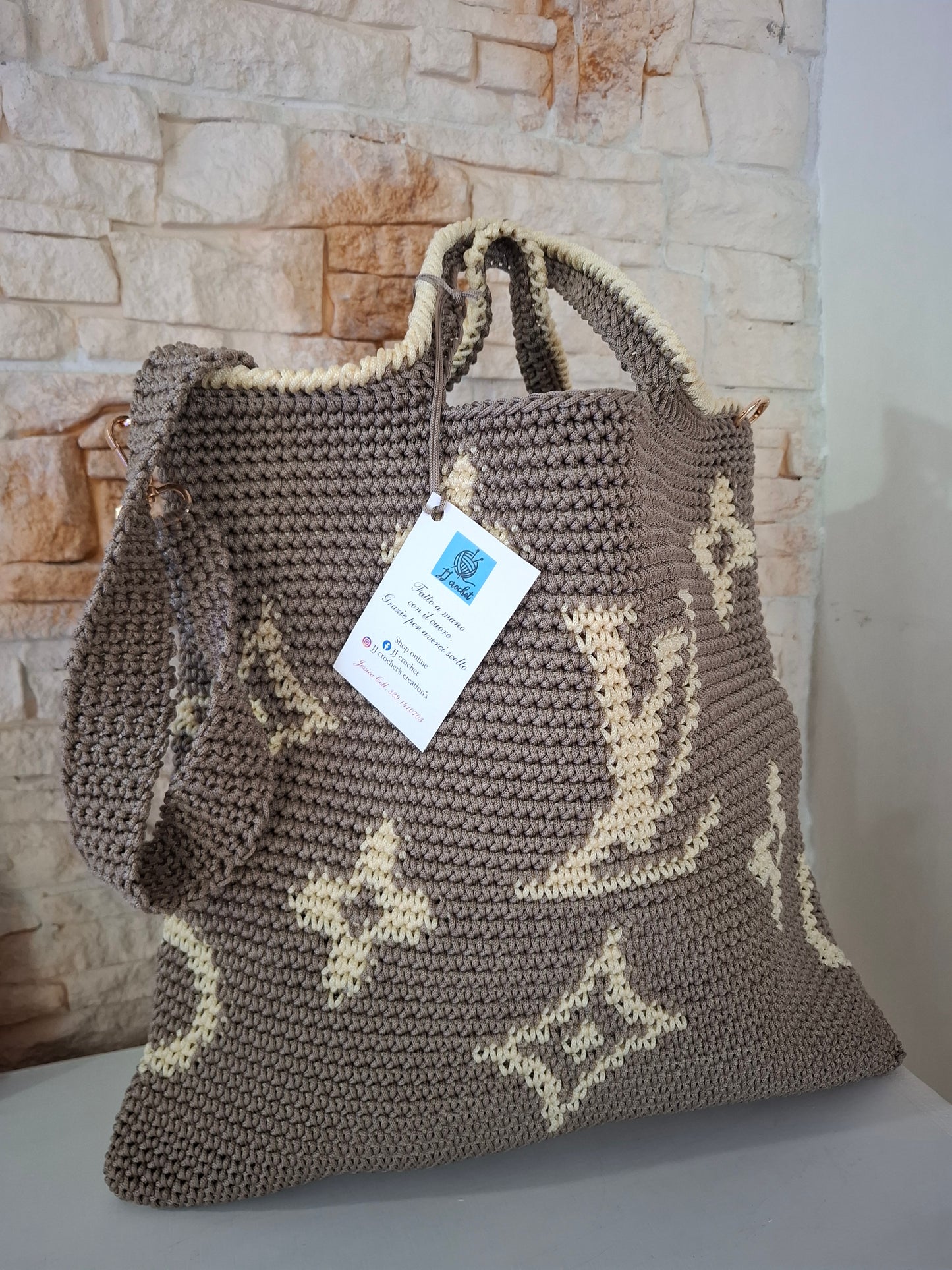 Bag Shopping LV con tracolla