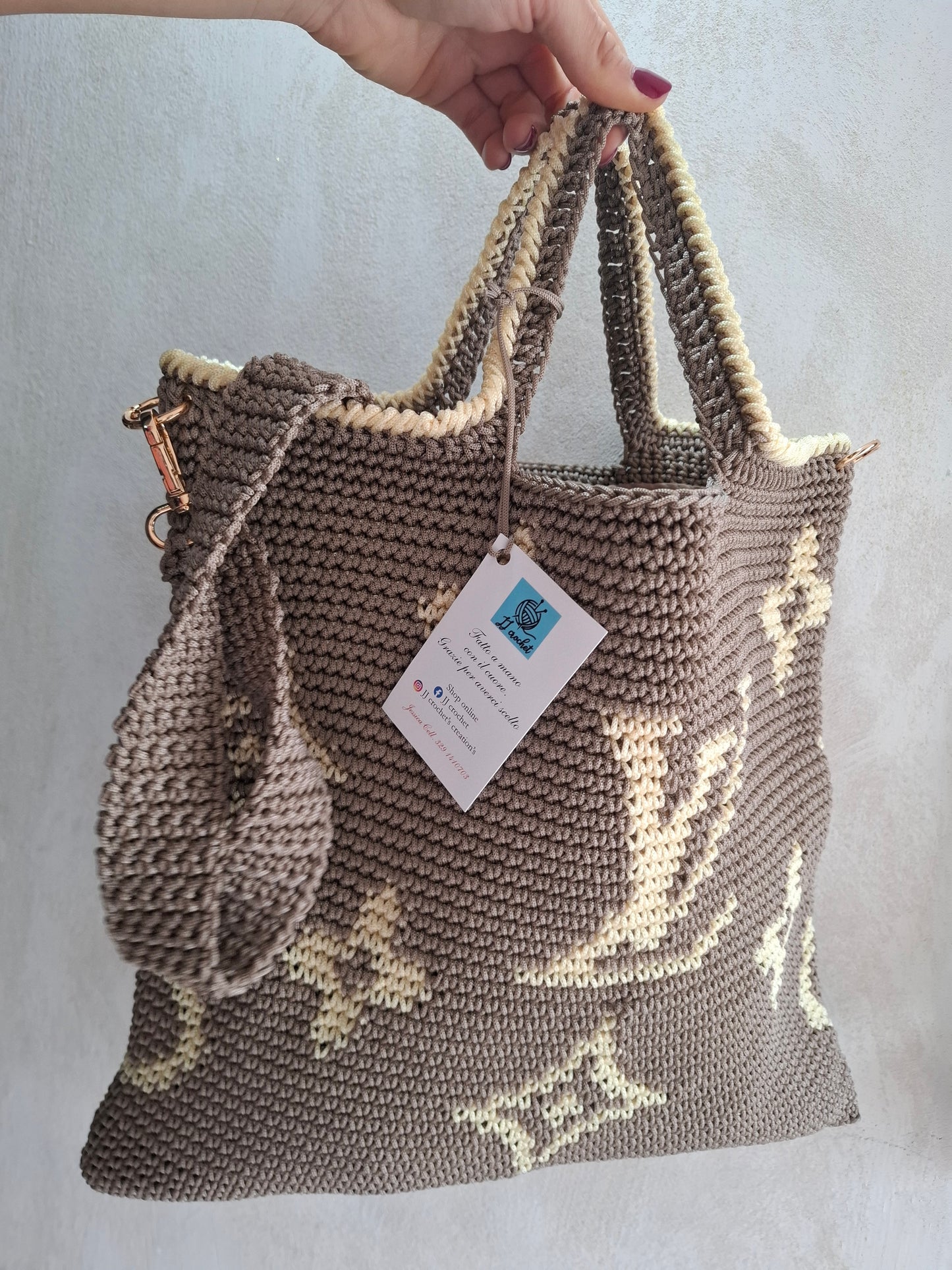 Bag Shopping LV con tracolla