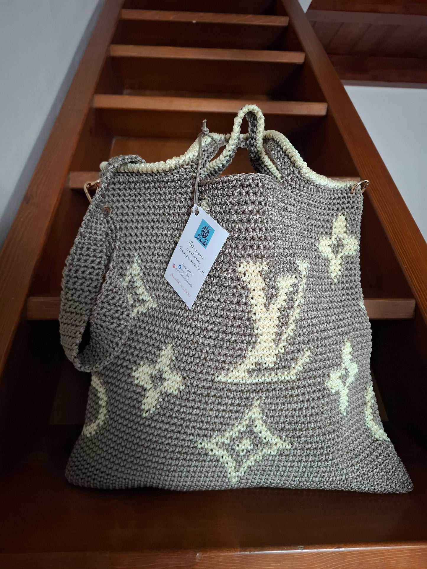 Bag Shopping LV con tracolla