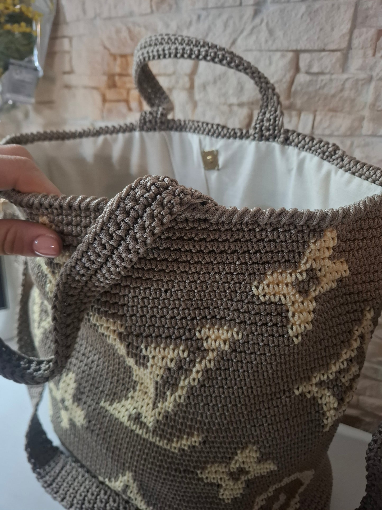 Bag Shopping LV con tracolla