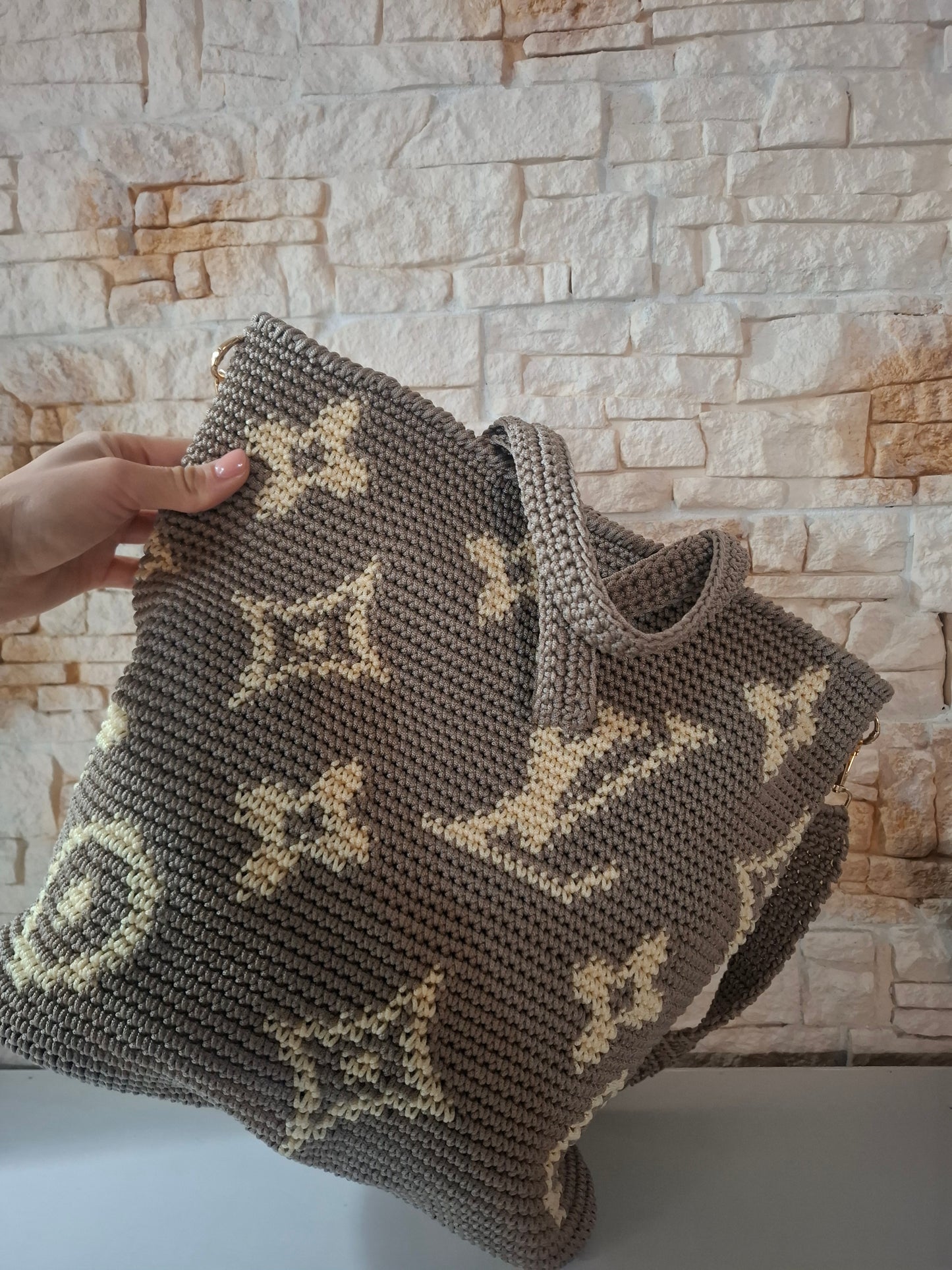 Bag Shopping LV con tracolla