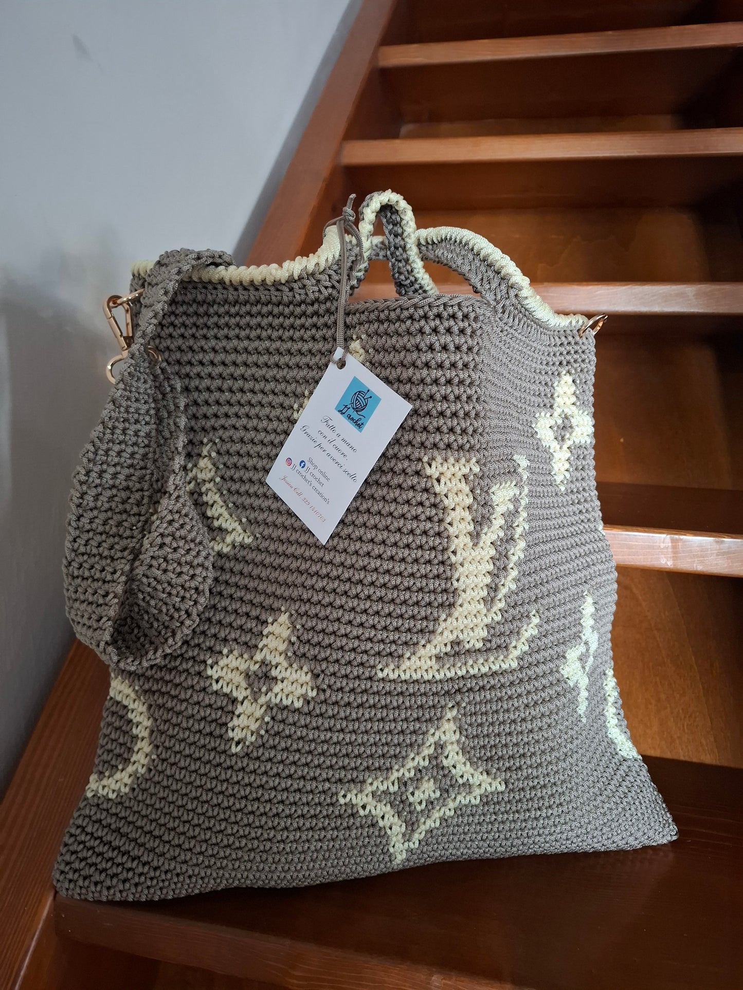 Bag Shopping LV con tracolla