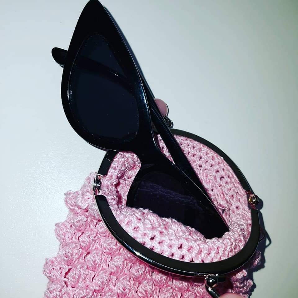 Custodia Portaocchiali Crochet👓