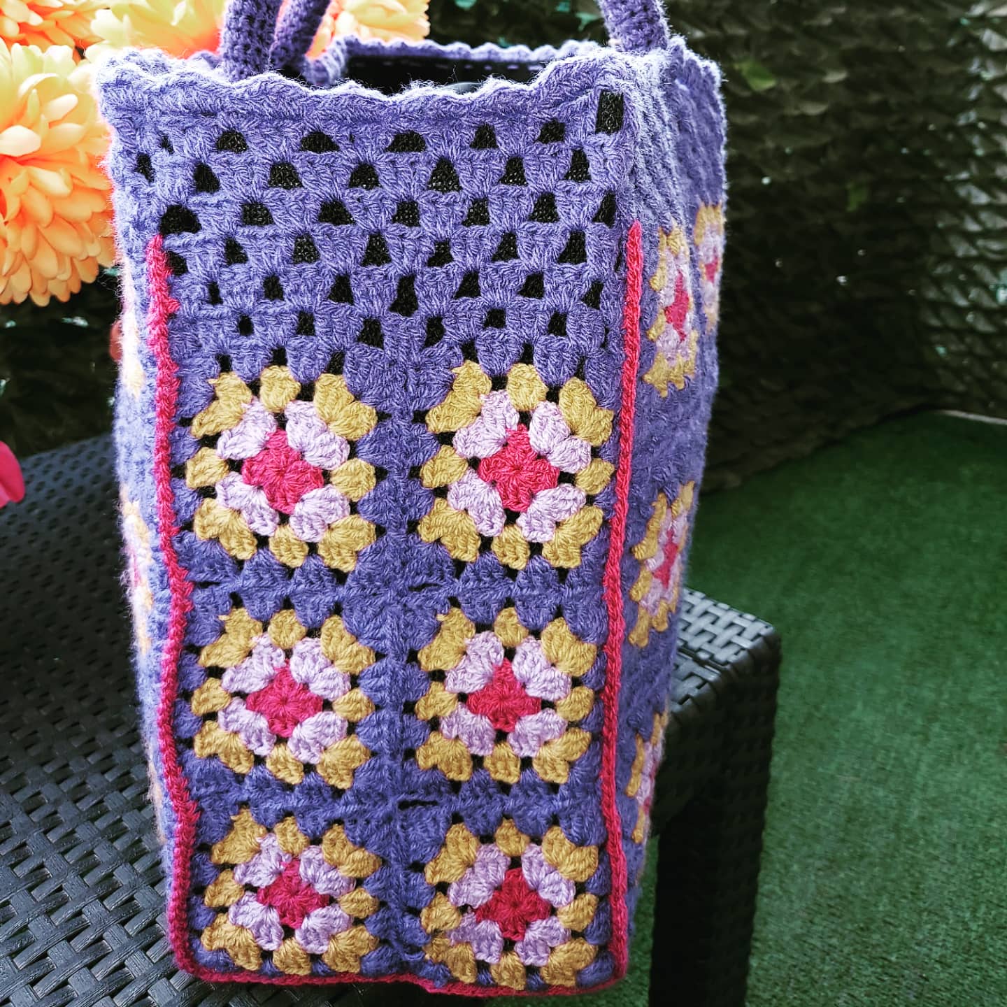 Borsa Granny Purple