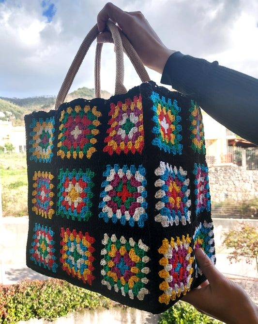 BORSA GRANNY SQUARE