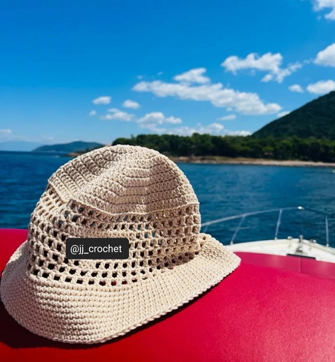 Cappello Crochet alla pescatora